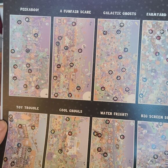 Halloween Book Look There's A Ghost Educational and Colorful Search And Find - Picture 11 of 13